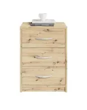 Nachtkommode >Bettine< in Artisan Eiche Nachbildung...