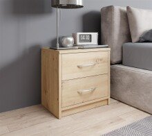 Nachtkommode >Pepe< in Artisan Eiche Nachbildung -...
