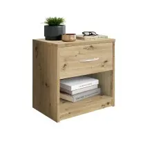 Nachtkommode >Pepe< in Artisan Eiche Nachbildung -...