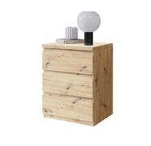 Nachtkommode >Olli< in Artisan Eiche Nachbildung -...