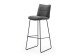 Barhocker >HAMPTON< (2er Set) in Anthrazit - 45x110x54 (BxHxT)