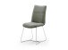 Polsterstuhl >HAMPTON< (2er Set) in olive - 48x94x65 (BxHxT)