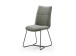 Polsterstuhl >HAMPTON< (2er Set) in olive - 48x94x65 (BxHxT)