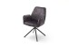Polsterstuhl >OTTAWA< (2er Set) in Anthrazit - 60x89x64 (BxHxT)