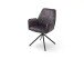 Polsterstuhl >OTTAWA< (2er Set) in Anthrazit - 60x89x64 (BxHxT)