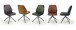 Polsterstuhl >OTTAWA< (2er Set) in olive - 52x89x64 (BxHxT)
