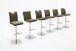 Barhocker >Bar.do< in Cappuccino aus Polyurethan, Metall - 42x91x50cm (BxHxT)