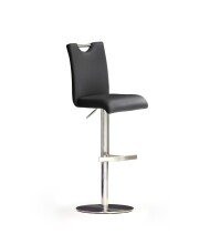 Barhocker >Bar.do< in Schwarz aus Polyurethan,...