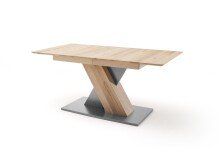 Esstisch >CUBA< in Kernbuche geölt aus Massivholz - 180x77x90cm (BxHxT)