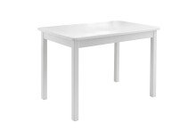 Kindertisch >Felix< in Weiß aus Massivholz - 76x51x50cm (BxHxT)