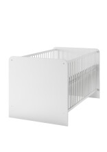 Babybett >Christian< in Weiß - 144x81x82cm...