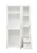 Kleiderschrank >Christian< in Weiß - 115x191x55cm (BxHxT)