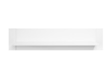 Wandboard >Paula< in Weiß - 96x22x22cm (BxHxT)