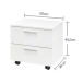 Rollcontainer >Christian< in Weiß - 50x45,2x38cm (BxHxT)