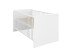Babybett >Paula< in Weiß - 144x80,5x81,7cm (BxHxT)