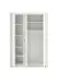 Kleiderschrank >Alba< in Weiß - 137x195,5x56cm (BxHxT)