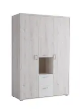 Kleiderschrank >Cristiano< in Aurum Nachbildung /...