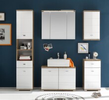 Badezimmer-Set >Peter< in Artisan aus MDF - 176x190x30cm (BxHxT)