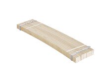 Rollrost >Toulouse< in Birke natur aus Schichtholz - 90x1x192,5cm (BxHxT)