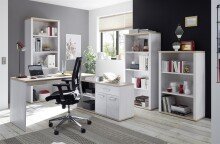 Schreibtisch >Barbara< in Sibiu-Lärche - 177x76x130cm (BxHxT)