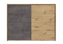 Passepartout >Melodie I< in Artisan Eiche - 250x215x17cm (BxHxT)