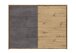 Passepartout >Melodie I< in Artisan Eiche - 250x215x17cm (BxHxT)