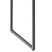 Schreibtisch >Carney< in Esche Schwarz aus Metall - 110x75x45cm (BxHxT)