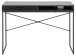 Schreibtisch >Carney< in Esche Schwarz aus Metall - 110x75x45cm (BxHxT)