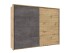 Kleiderschrank >Melodie< in Artisan Eiche Nachbildung / Betonoxid