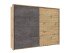 Kleiderschrank >Melodie< in Artisan Eiche Nachbildung / Betonoxid