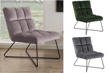 Esszimmerstuhl >Aalborg I< in Schwarz/matt aus...