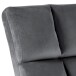 Esszimmerstuhl >Aalborg I< in Schwarz/matt aus Metall - 62x90cm (BxH)
