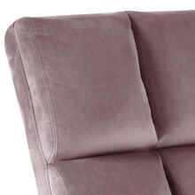 Esszimmerstuhl >Aalborg< in Dusty Rose aus Metall - 62x90x86cm (BxHxT)