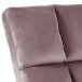 Esszimmerstuhl >Aalborg< in Dusty Rose aus Metall - 62x90x86cm (BxHxT)