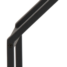 Hängeregal >Carney< in Wildeiche aus Metall - 77x77x20cm (BxHxT)