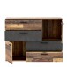 Kommode >Salford< in Old Wood Vintage - 124.9x95.9x41.3cm (BxHxT)