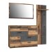 Wandspiegel >Salford< in Old Wood Vintage - 120x70x1.8cm (BxHxT)