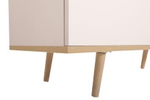 Kleiderschrank >Göteborg< in Weiß - 90x180x55cm (BxHxT)