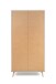 Kleiderschrank >Göteborg< in Weiß - 90x180x55cm (BxHxT)