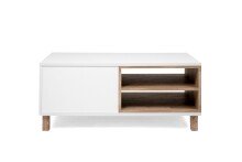 Couchtisch >Menorca< in Weiß - 110x42.5x60cm (BxHxT)