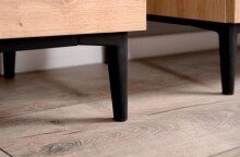 Sideboard >Nola< in Artisan Eiche - 180x90x42cm (BxHxT)