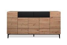 Sideboard >Nola< in Artisan Eiche - 180x90x42cm...