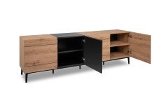 TV-Board >Nola< in Artisan Eiche - 200x65x42cm (BxHxT)