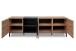 TV-Board >Nola< in Artisan Eiche - 200x65x42cm (BxHxT)