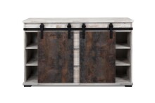 Kommode >Sevilla< in Industrial-Design Aratinga Kiefer - 140x87x40cm (BxHxT)
