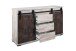 Kommode >Sevilla< in Industrial-Design Aratinga Kiefer - 140x87x40cm (BxHxT)