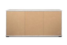Sideboard >Sevilla< in Industrial-Design Aratinga Kiefer - 180x87x40cm (BxHxT)