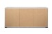 Sideboard >Sevilla< in Industrial-Design Aratinga Kiefer - 180x87x40cm (BxHxT)