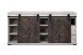Sideboard >Sevilla< in Industrial-Design Aratinga Kiefer - 180x87x40cm (BxHxT)