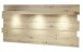 Wandboard >Lewes< in Artisan Eiche - 202x93x24cm (BxHxT)